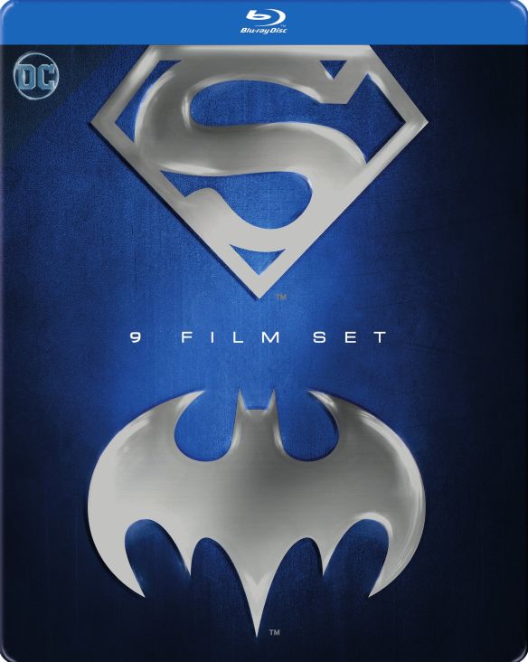  Batman and Superman: 9-Film Set [Blu-ray]