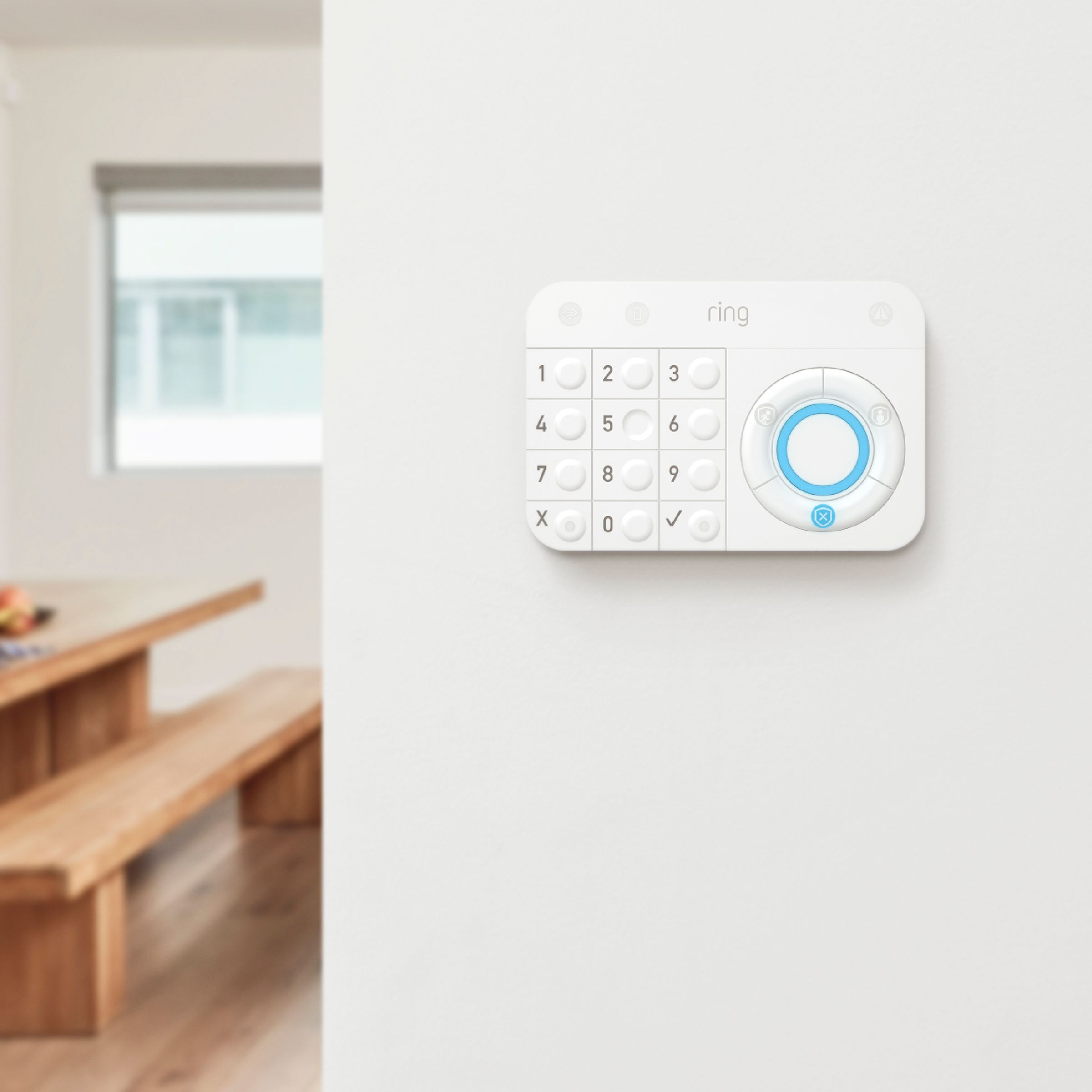 Ring Alarm Starter Home Security Kit (1st Gen) White  - Best Buy