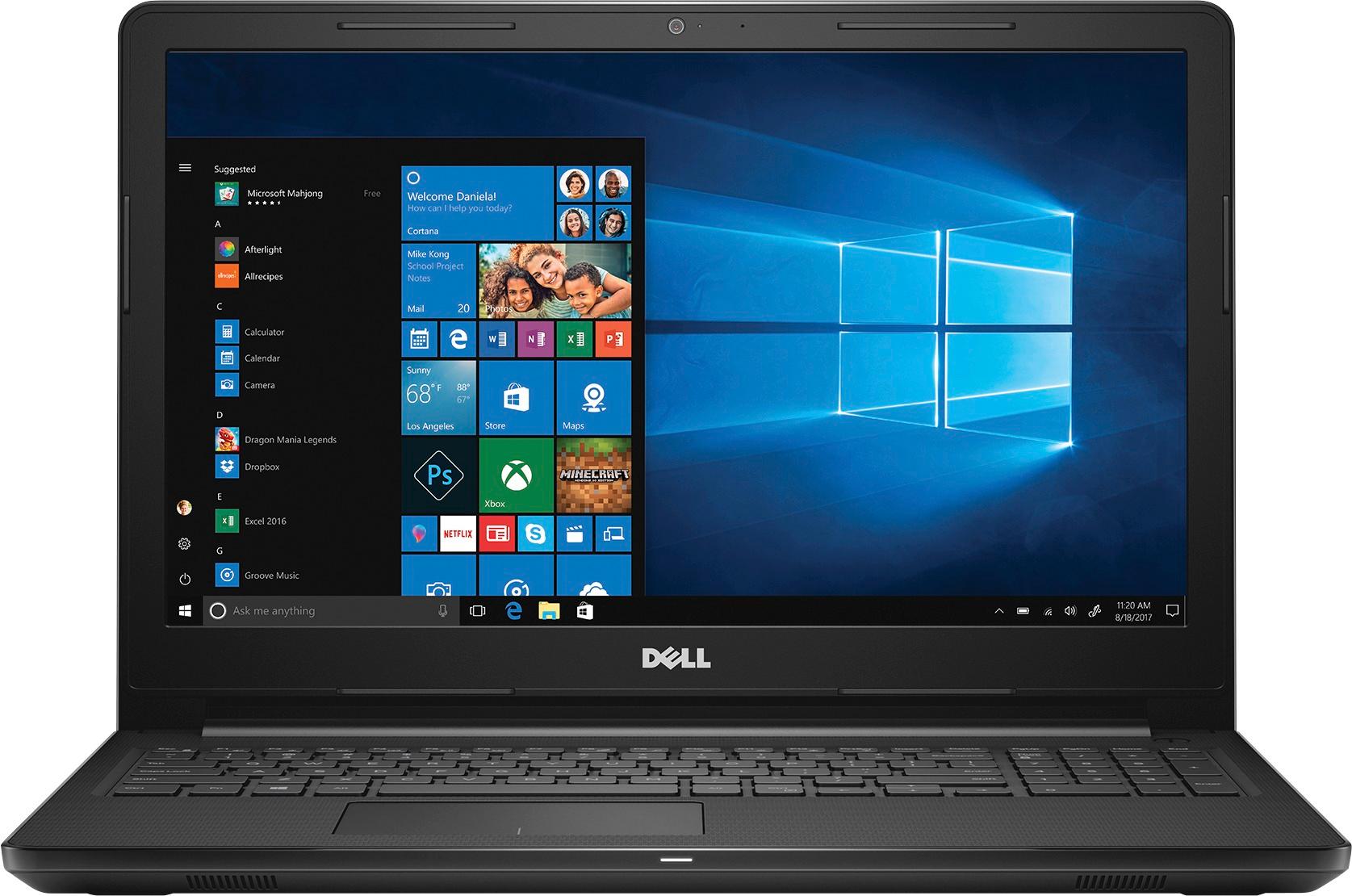 Best Buy Dell Inspiron 15 6 Touch Screen Laptop Intel Core I3 6gb Memory 1tb Hard Drive Black I3567 3657blk Pus