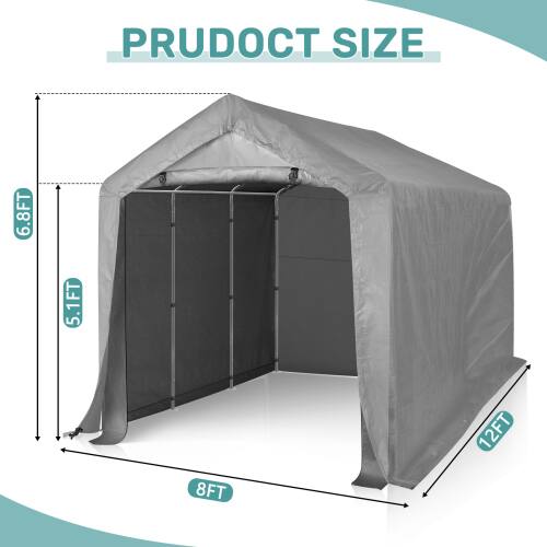 PRODUCT SIZE 6.8FT 5.1FT 8FT 12FT