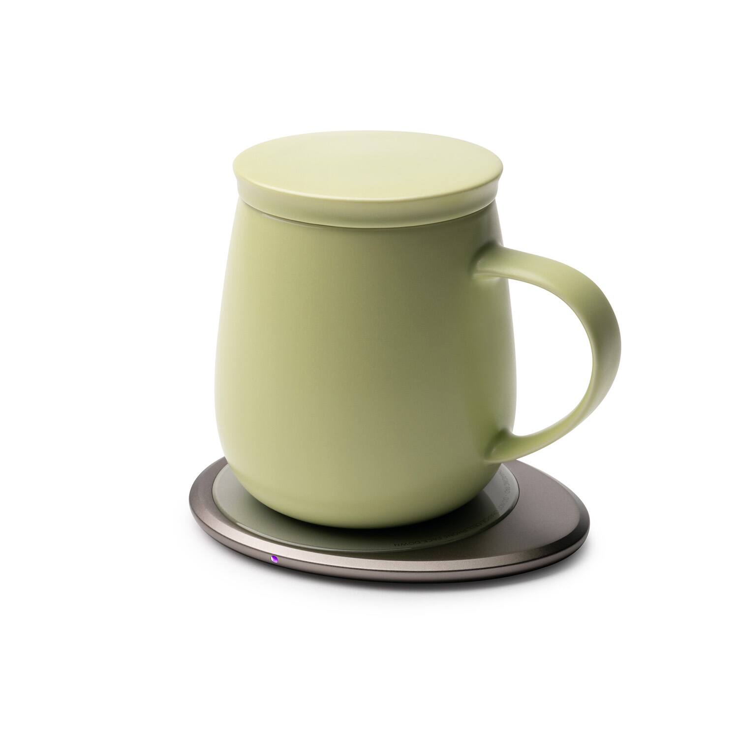 Angle. OHOM - OHOM Ui 3 Set Self-Heating Mug Verde Green - Green.