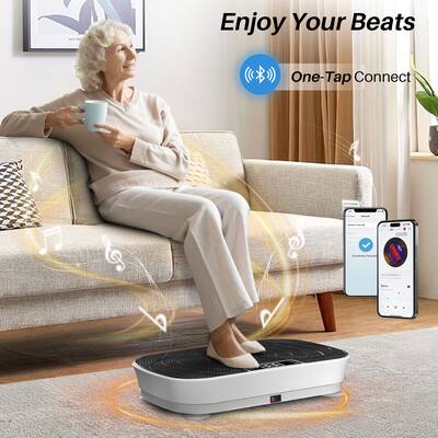 KERDOM Vibration Plate Exercise Machine with Bluetooth 99 Speed KERDOM Vibration Plate Exercise Machine with Bluetooth 99 Speed