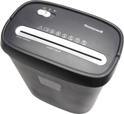 Honeywell 8 Sheet Cross-Cut Paper Shredder