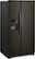 Angle. Whirlpool - 24.5 Cu. Ft. Side-by-Side Refrigerator - Black Stainless Steel.