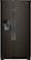 Front. Whirlpool - 24.5 Cu. Ft. Side-by-Side Refrigerator - Black Stainless Steel.