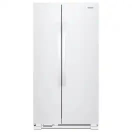 Whirlpool - 21.7 Cu. Ft. Side-by-Side Refrigerator - White