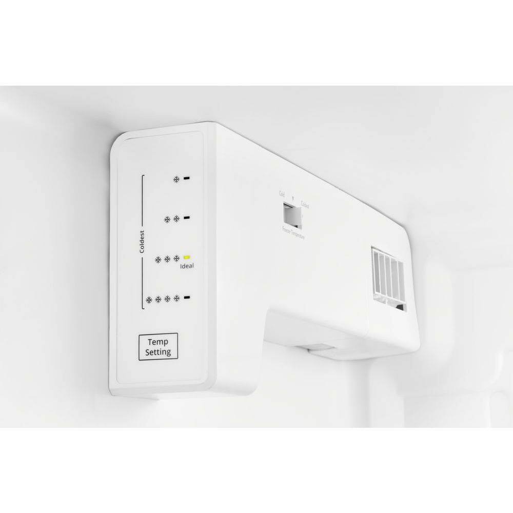 Alt View 5. Whirlpool - 21.7 Cu. Ft. Side-by-Side Refrigerator - White.