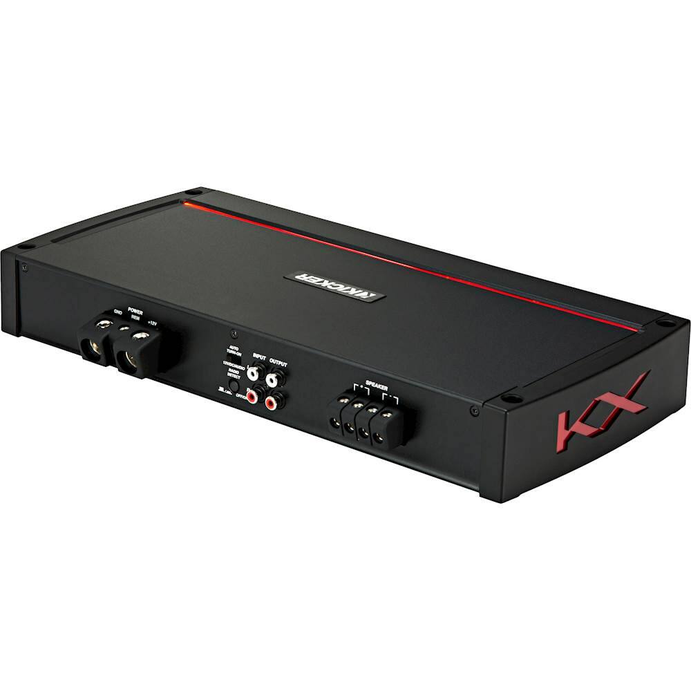 Best Buy KICKER KX Series 2400W Class D Mono Amplifier with Variable