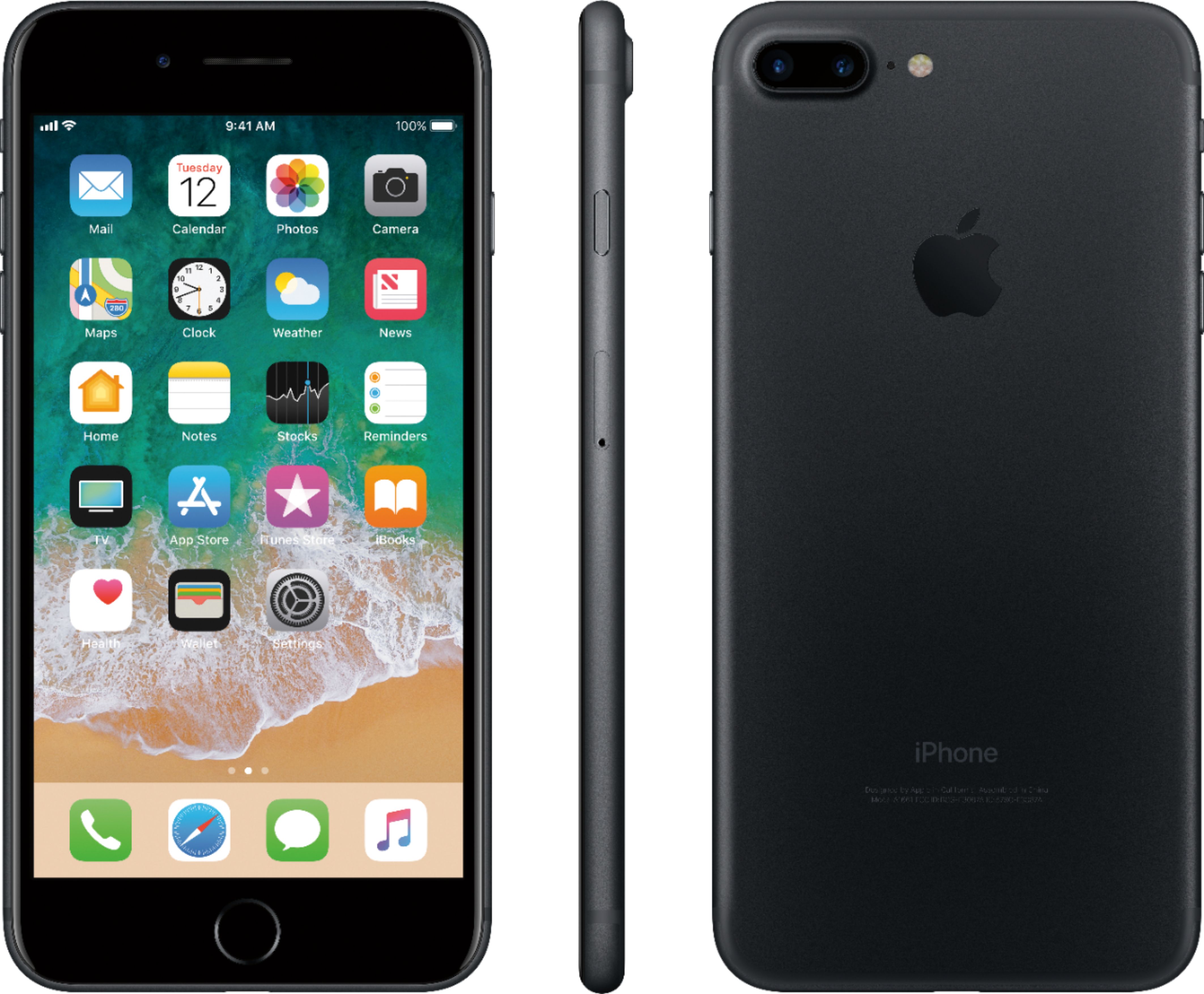 Best Buy Simple Mobile Apple iPhone 7 Plus 4G LTE with 32GB Memory