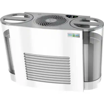 Front. Vornado - Energy Smart 2 Gal. Vaporizer Humidifier - Gray/white.