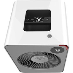 Vornado - Whole Room Metal Heater with Auto Climate - White - Front_Zoom