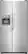 Front. Frigidaire - 25.6 Cu. Ft. Side-by-Side Refrigerator - Stainless Steel.
