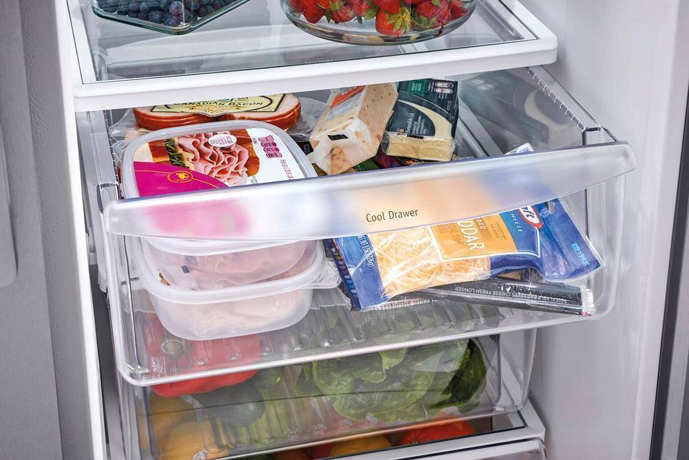 Alt View 12. Frigidaire - 25.6 Cu. Ft. Side-by-Side Refrigerator - Stainless Steel.