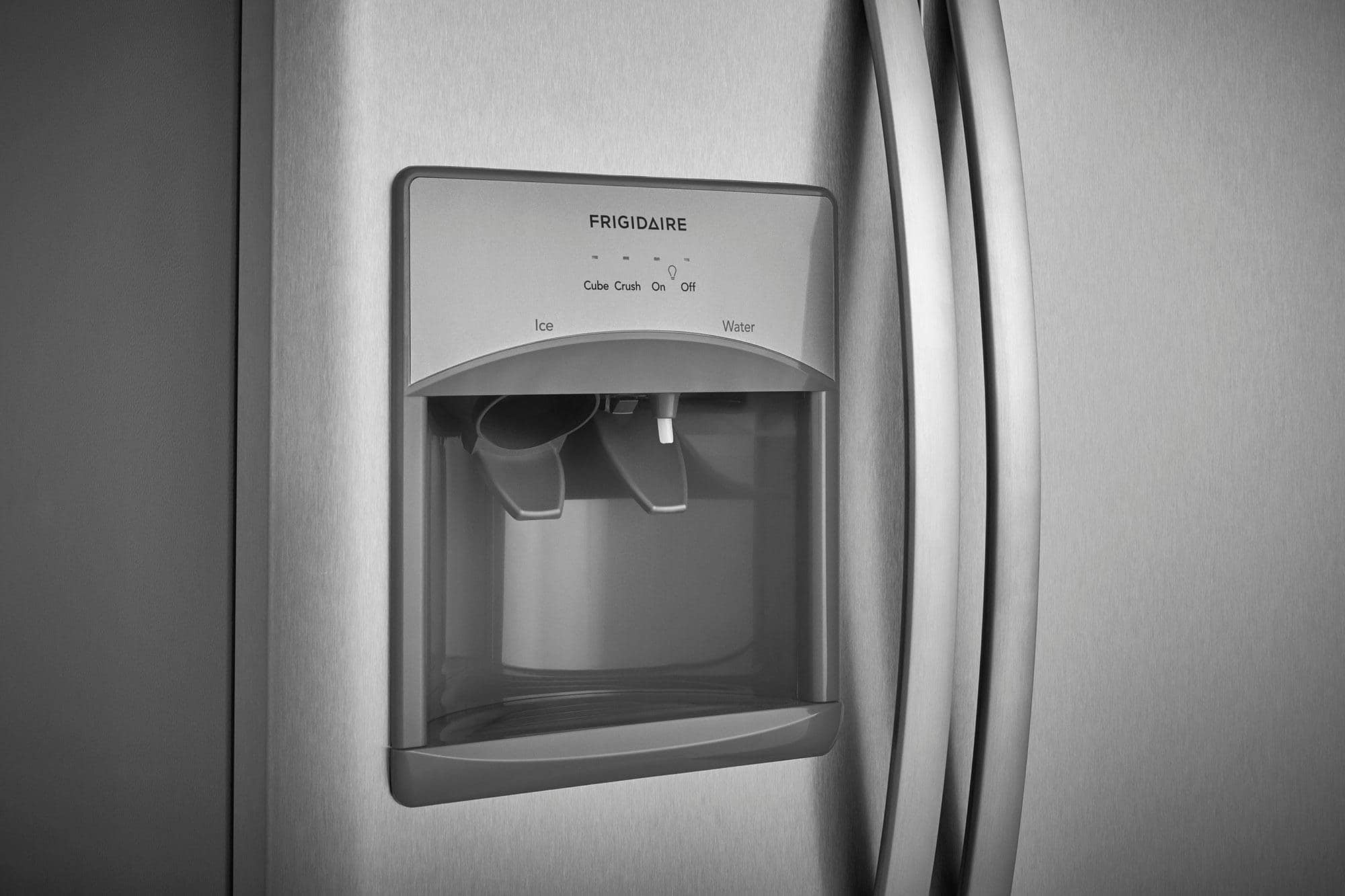 Alt View 4. Frigidaire - 25.6 Cu. Ft. Side-by-Side Refrigerator - Stainless Steel.