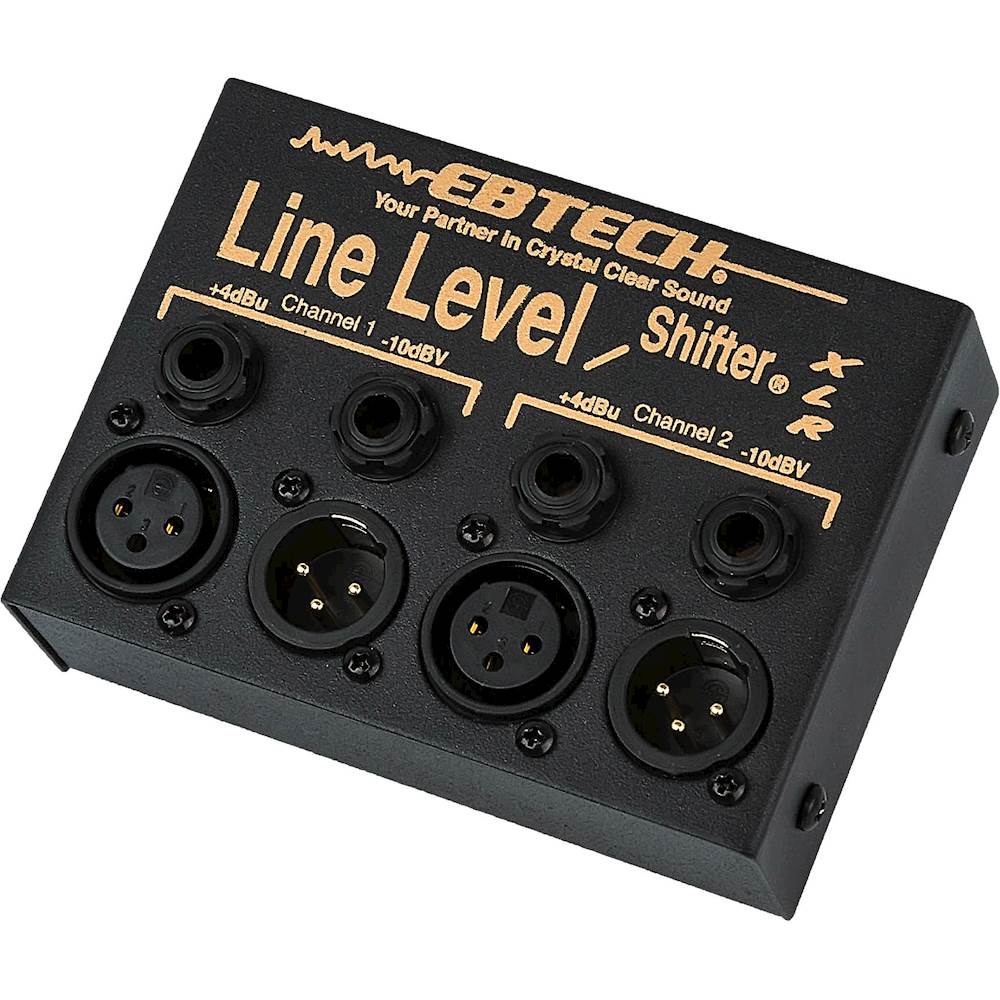Ebtech LLS-2 Line Level Shifter 2-Channel Box 
