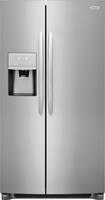 Frigidaire - 22.2 Cu. Ft. Counter-Depth Refrigerator - Stainless steel - Front_Zoom