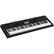 Left. Casio - Portable Keyboard with 61 Velocity-Sensitive Keys - Black.