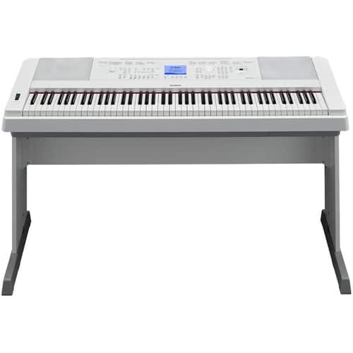 UPC 889025101745 product image for Yamaha - Portable Grand Full-Size Keyboard with 88 Keys - White | upcitemdb.com