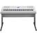 Front. Yamaha - Portable Grand Full-Size Keyboard with 88 Keys - White.