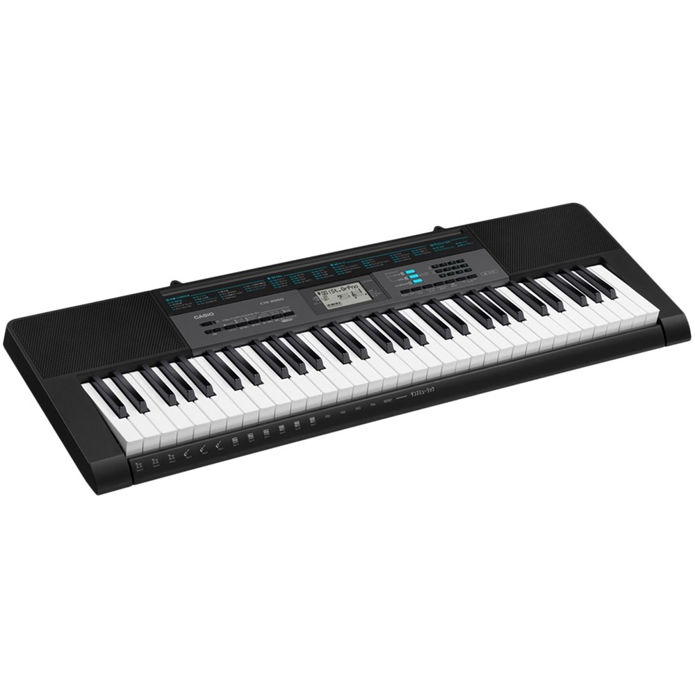 Best Buy: Casio Portable Keyboard with 61 Keys Black CAS CTK2550