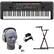 Alt View 13. Yamaha - Portable Keyboard with 61 Full-Size Keys - Black.
