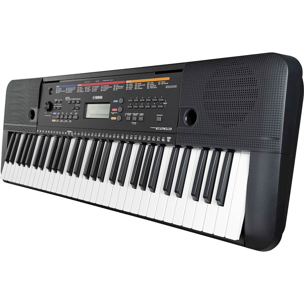 Questions and Answers: Yamaha Portable Keyboard with 61 Full-Size Keys Black YAM PSRE263 PKY