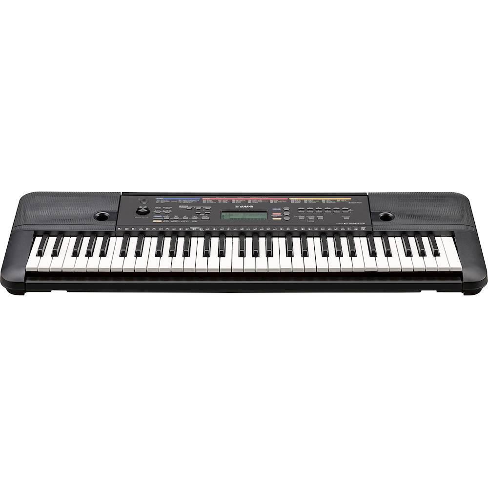 Best Buy: Yamaha Portable Keyboard with 61 Full-Size Keys Black YAM