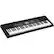 Angle. Casio - Portable Keyboard with 61 Keys - Black.