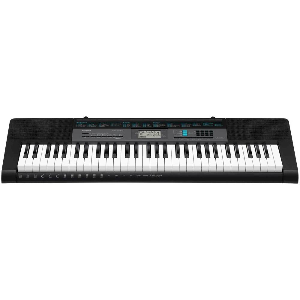 Casio Keyboard with 61 Keys Black CTK2550 - Best Buy