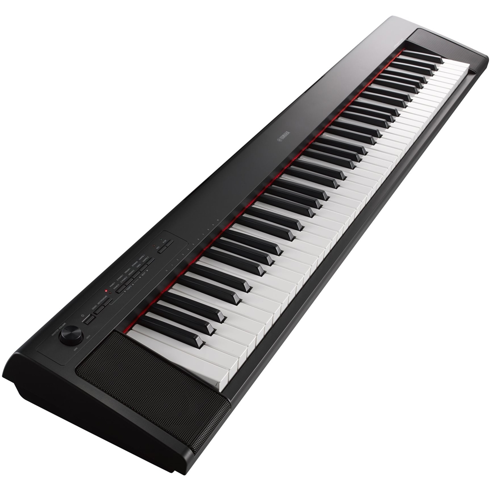 Yamaha Piaggero Portable Keyboard with 76 Keys Black YAM NP32B - Best Buy