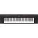 Front. Yamaha - Piaggero Portable Keyboard with 61 Keys - Black.