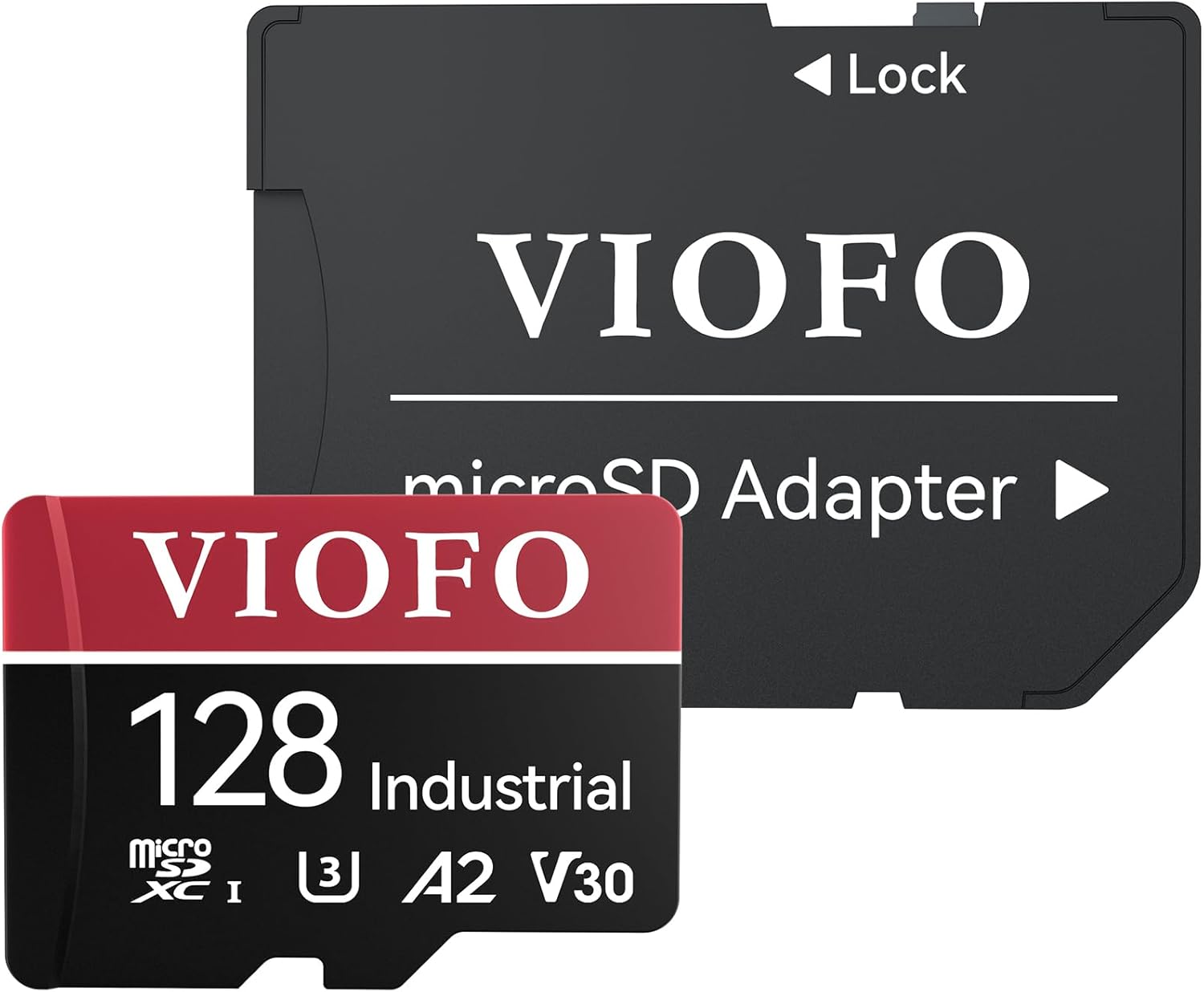 VIOFO 128GB Industrial Grade microSD Card, U3 A2 V30 High Speed