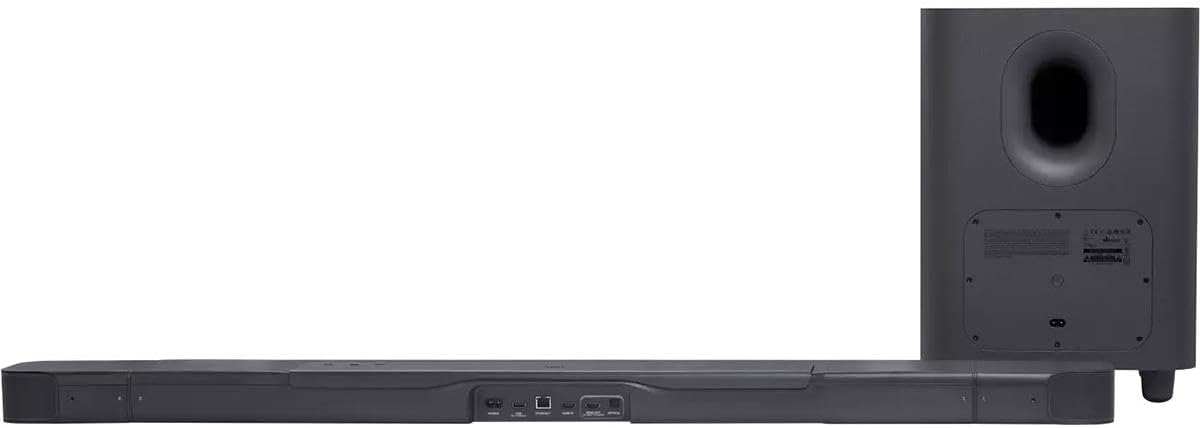 Left. JBL - JBL Bar 700: 5.1-Channel soundbar with Detachable Surround Speakers and Dolby Atmos? - Black.