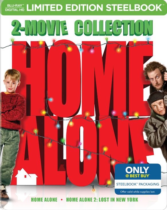  Home Alone/Home Alone 2 [SteelBook] [Blu-ray] [Only @ Best Buy]