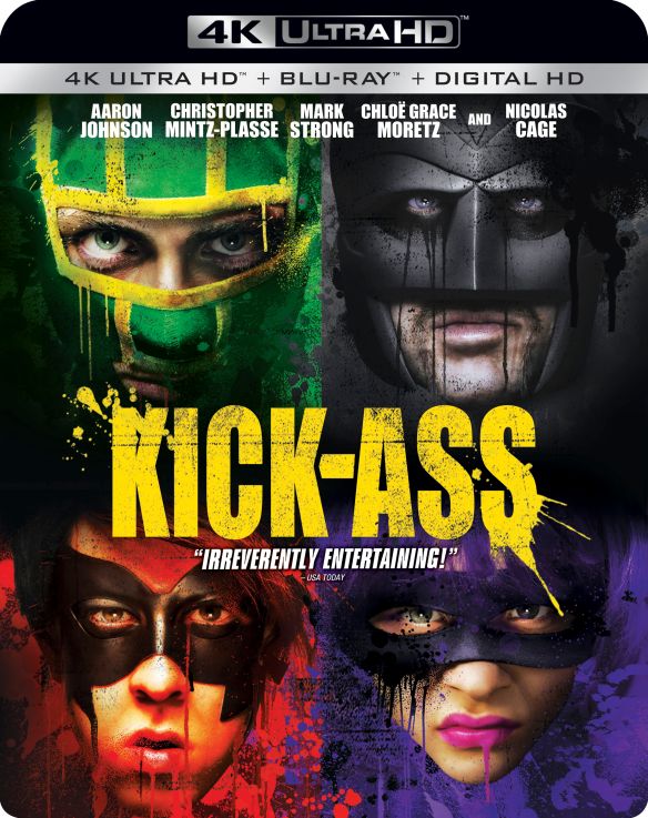  Kick-Ass [Includes Digital Copy] [4K Ultra HD Blu-ray/Blu-ray] [2010]