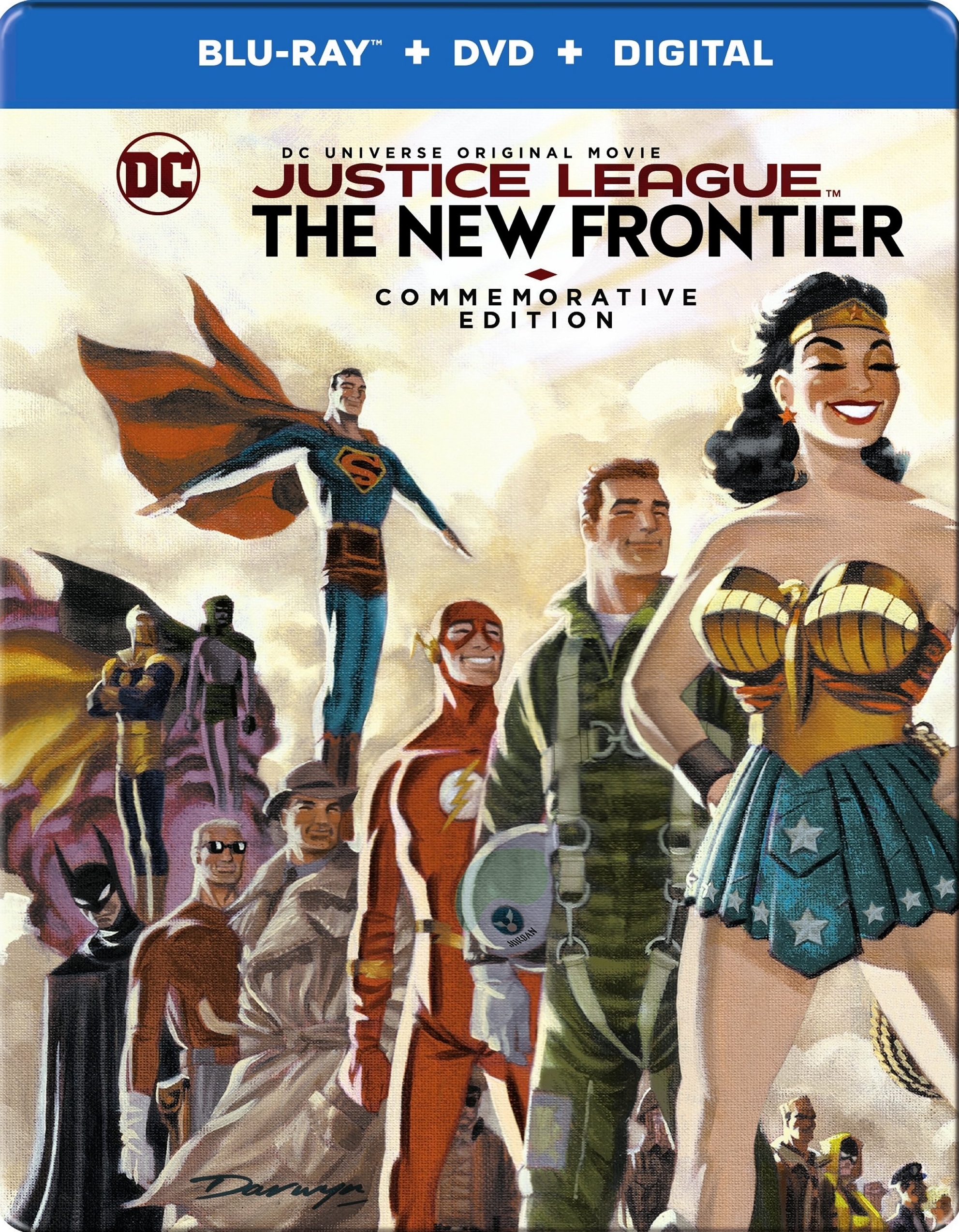 Justice League The New Frontier Commemorative Edition Steelbook Blu Ray 08 Best Buy