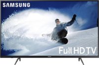 Front. Samsung - 43" Class - LED - J5202 Series - 1080p - Smart - HDTV.