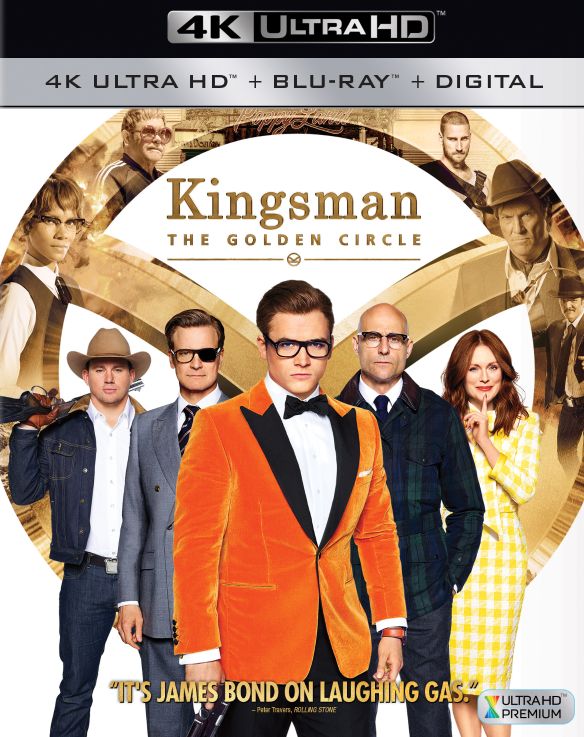  Kingsman: The Golden Circle [Includes Digital Copy] [4K Ultra HD Blu-ray/Blu-ray] [2017]
