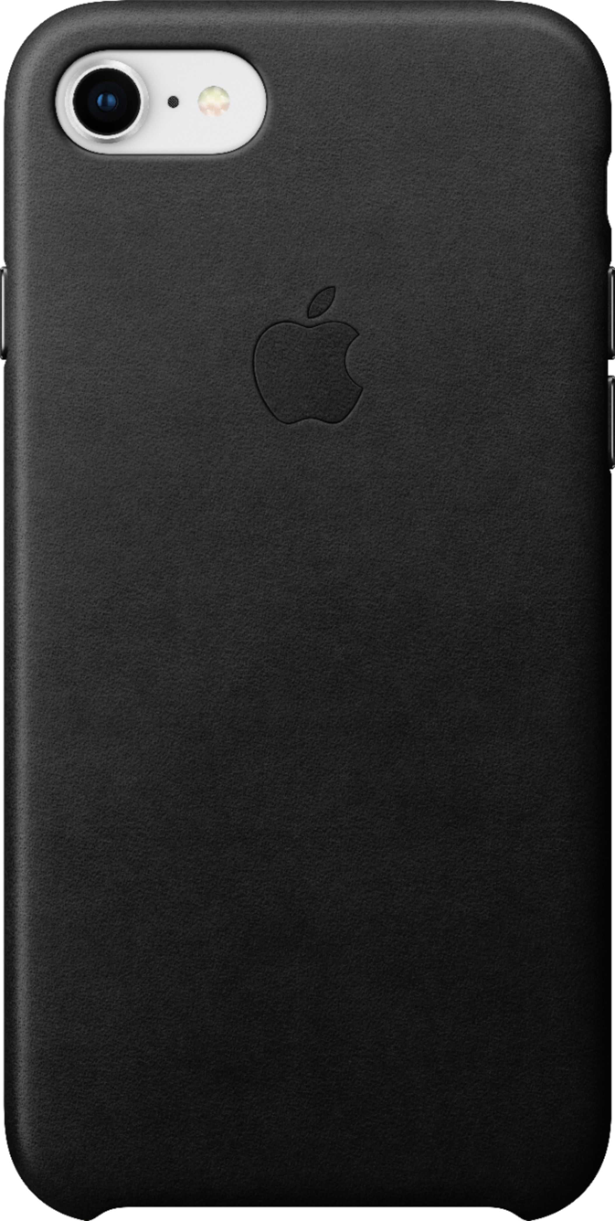 Apple iPhone® 8/7 Leather Case Black MQH92ZM/A - Best Buy