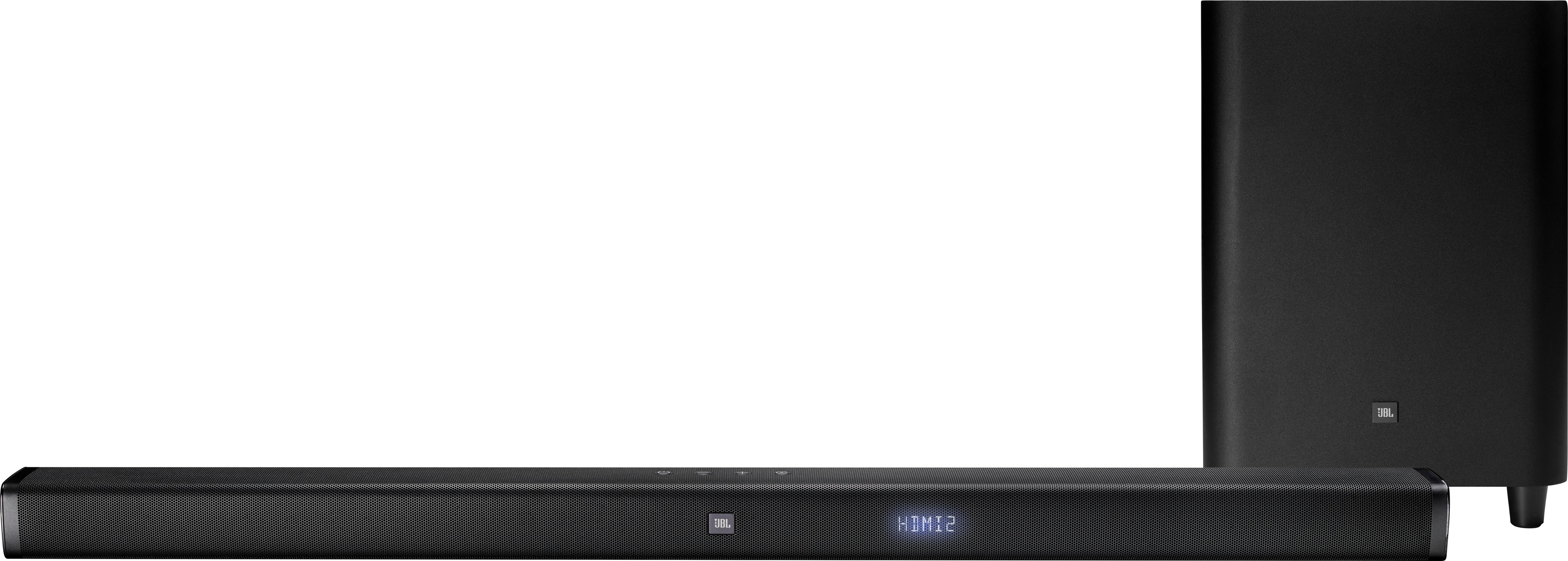 Jbl 3 1 Channel Soundbar System With 10 Wireless Subwoofer And Digital Amplifier Black Jblbar31blkam Best Buy