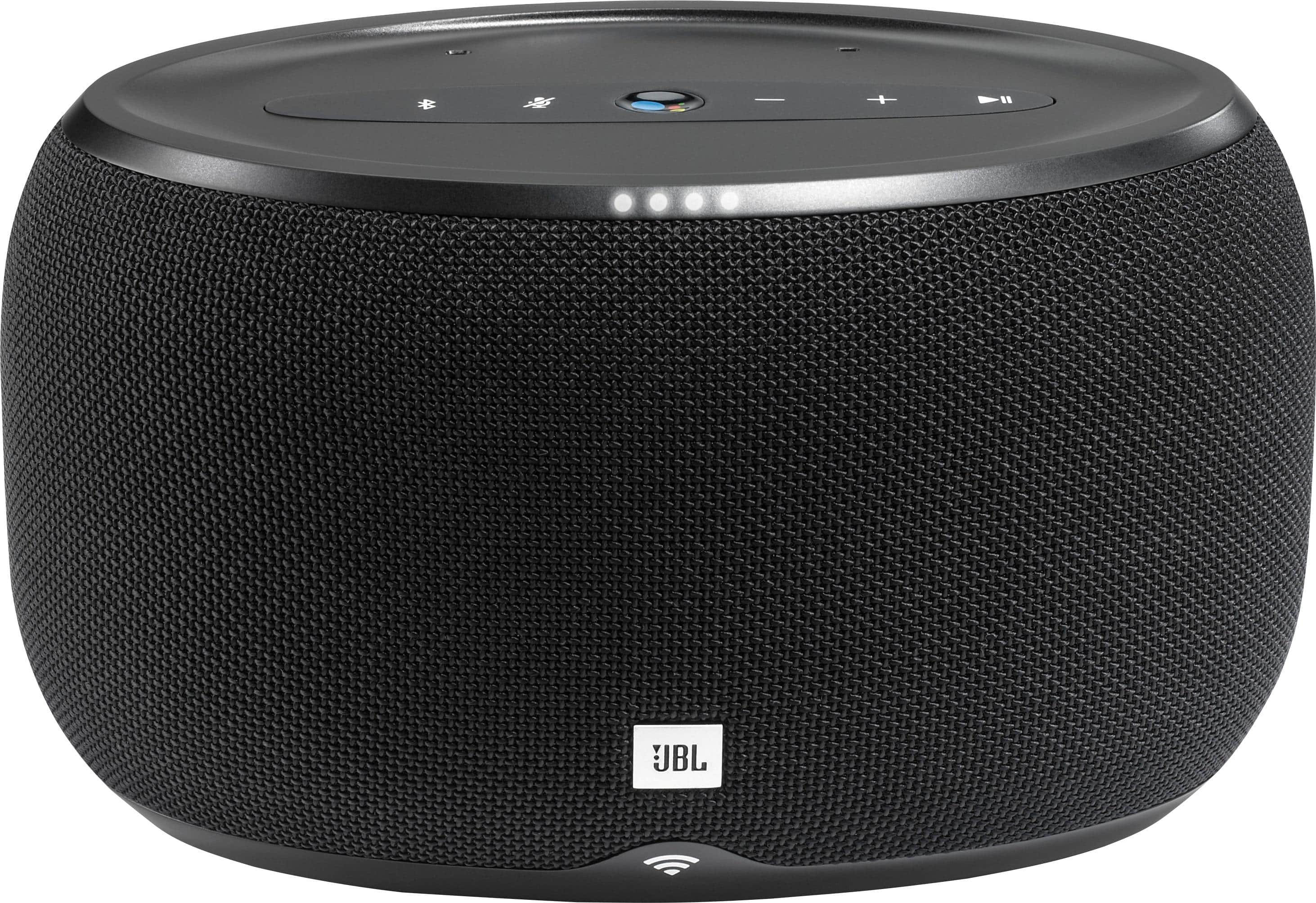 Front. JBL - LINK 300 Wireless Speaker with Google Assistant.