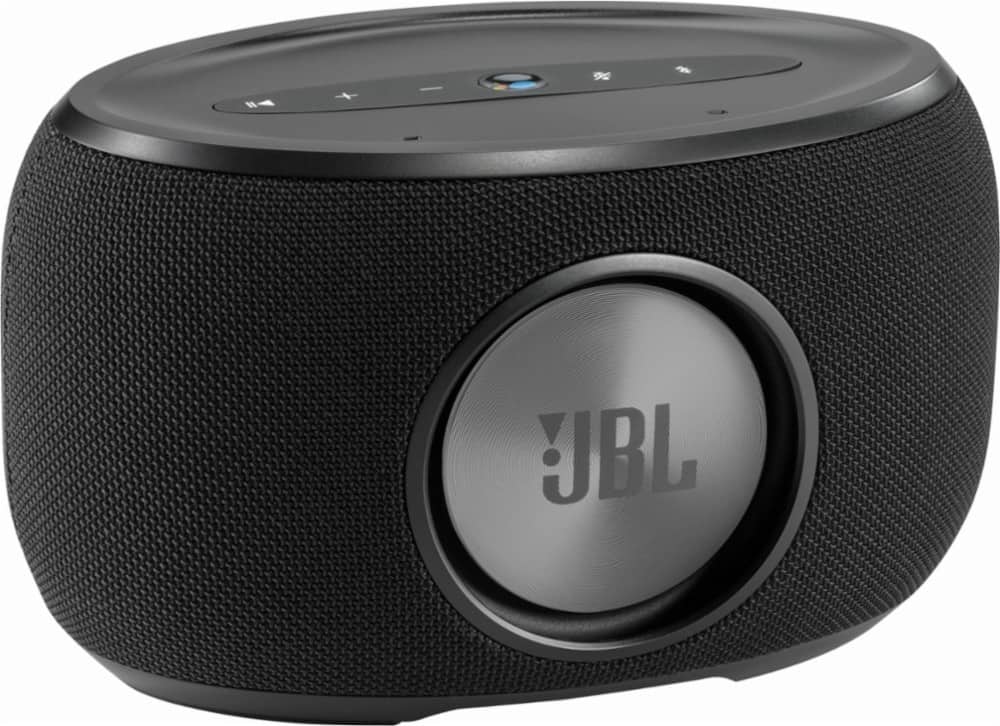 Left. JBL - LINK 300 Wireless Speaker with Google Assistant.