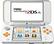 Front. Nintendo - New 2DS XL - White/Orange.