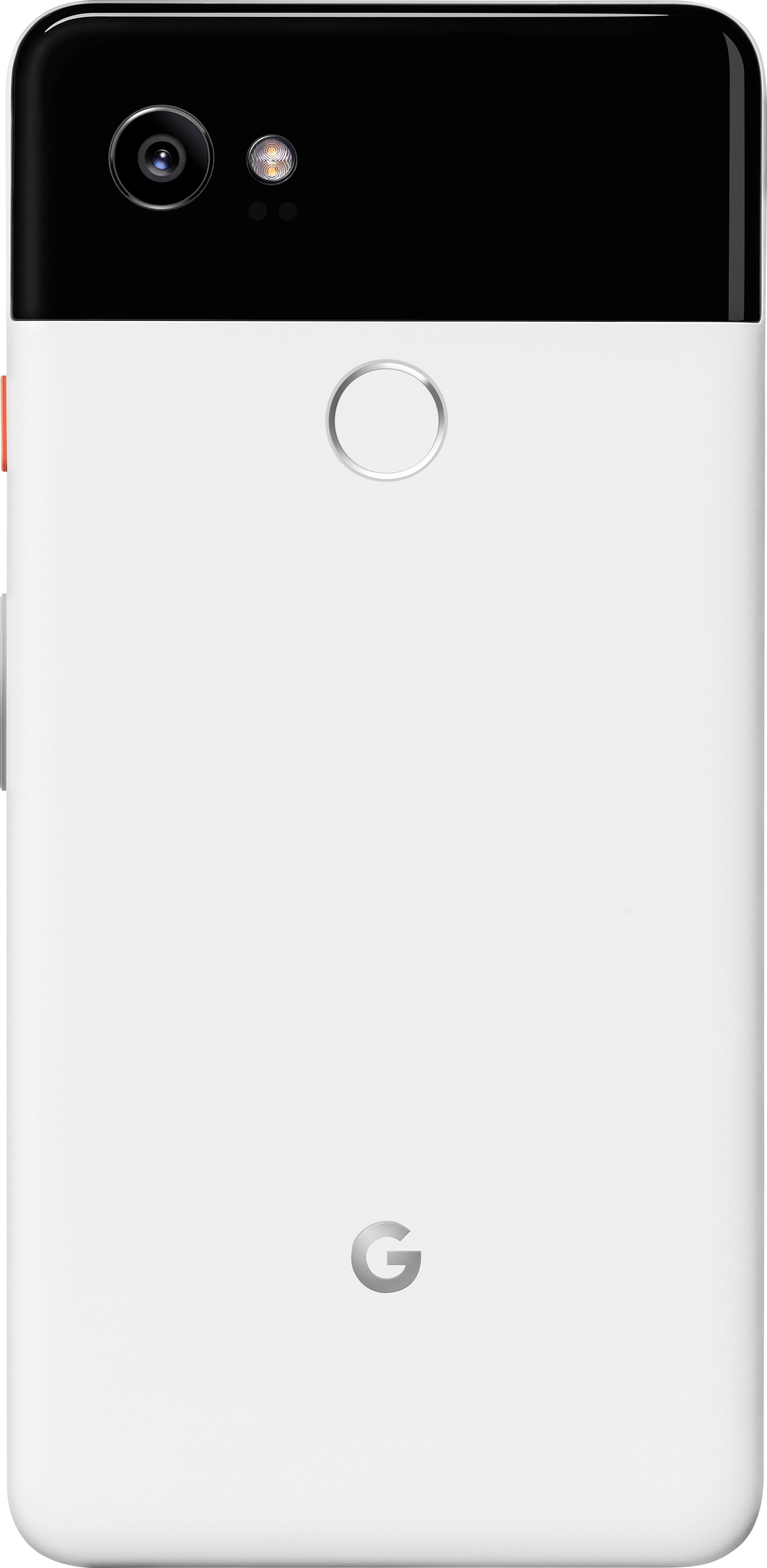Back. Google - Pixel 2 XL 128GB - Black & White.