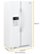 Alt View Zoom 14. Whirlpool - 24.6 Cu. Ft. Side-by-Side Refrigerator with Water and Ice Dispenser - White.