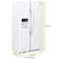 Alt View Zoom 1. Whirlpool - 24.6 Cu. Ft. Side-by-Side Refrigerator with Water and Ice Dispenser - White.