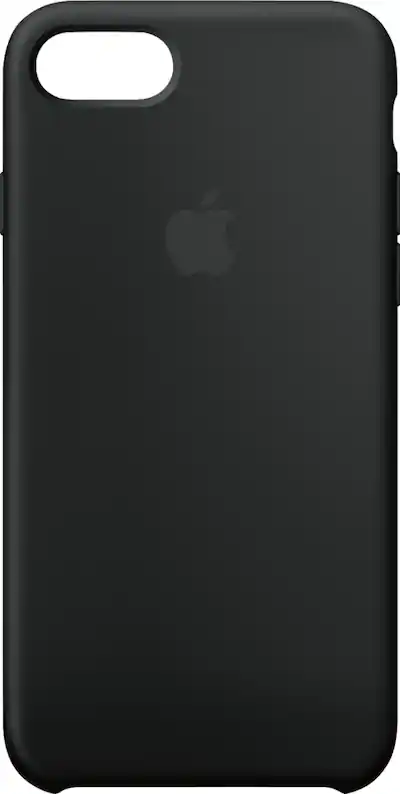 iPhone 8 / 7 Silicone Case - Black - Apple iPhone 8 / 7 Silicone Case - Black - Apple