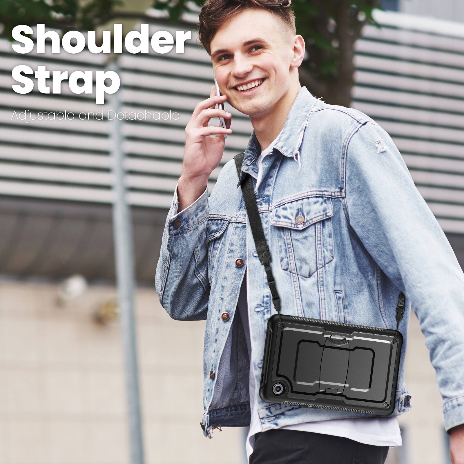Shoulder Strap  
Adjustable and Detachable