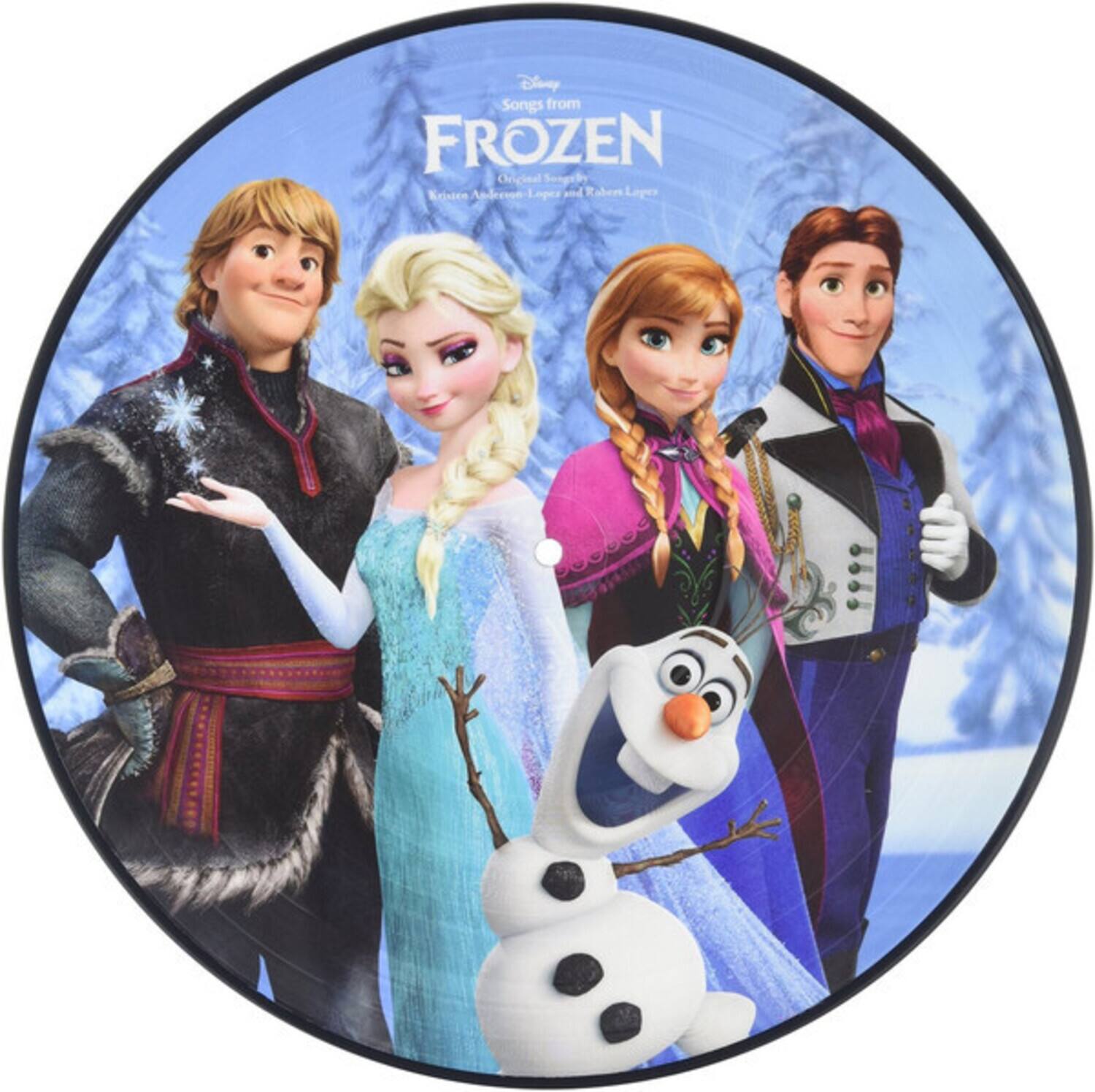 Disney Songs from FROZEN Original Soundtrack Kristen Anderson-Lopez and Robert Lopez