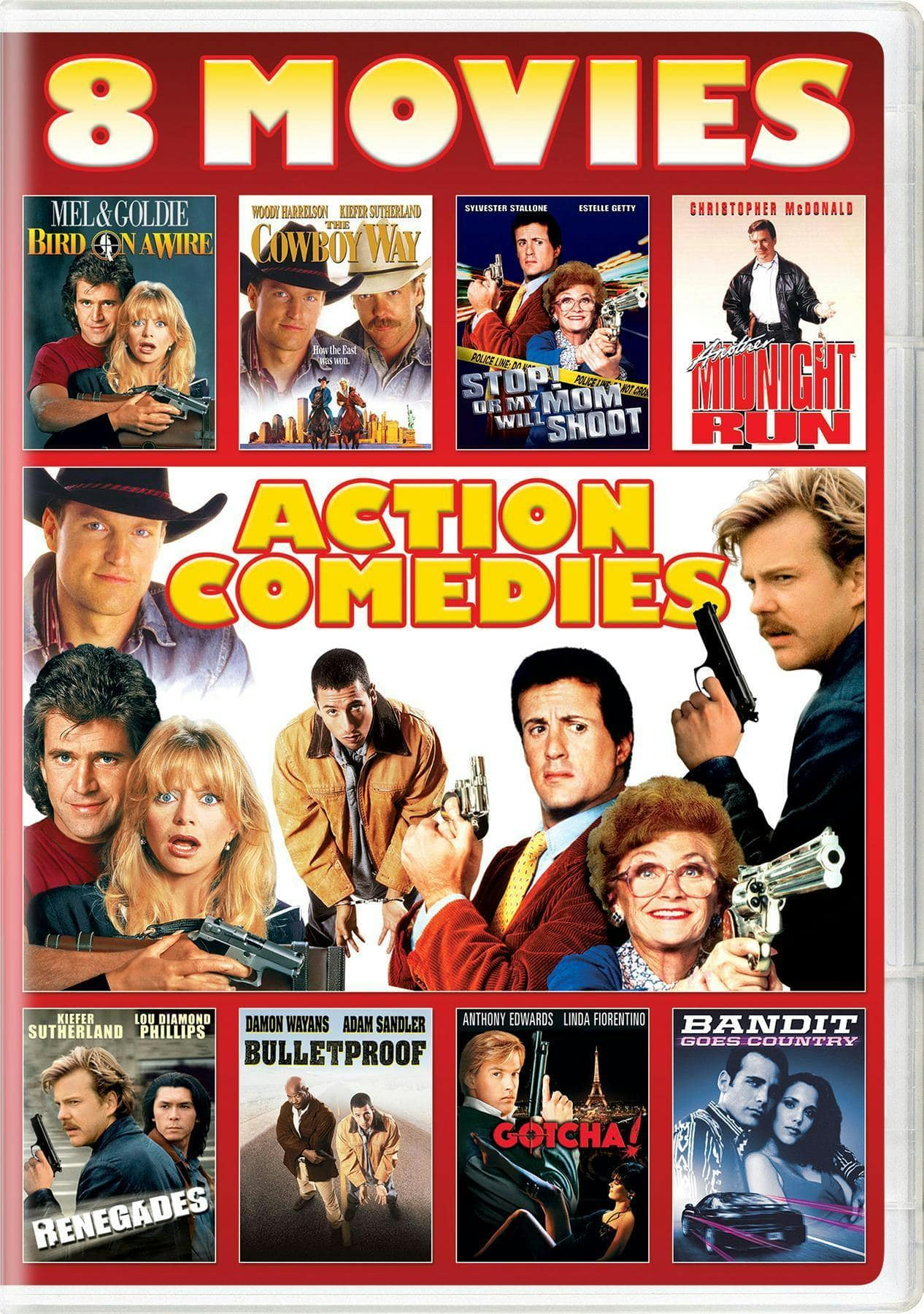 Action Comedies 8-Movie Collection [DVD] [Standard]